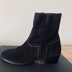 Massimo Dutti suede leather boots